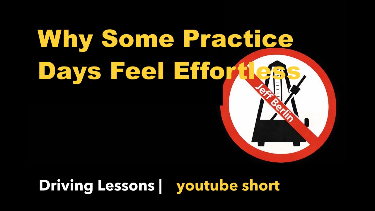 Why Some Practice Days Feel Effortless