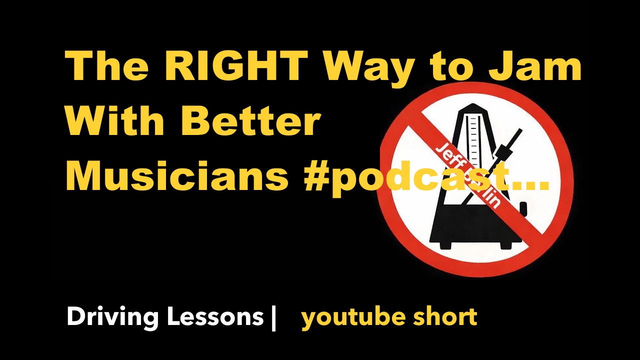The RIGHT Way to Jam With Better Musicians #podcast #bassfeatured #bassplayer