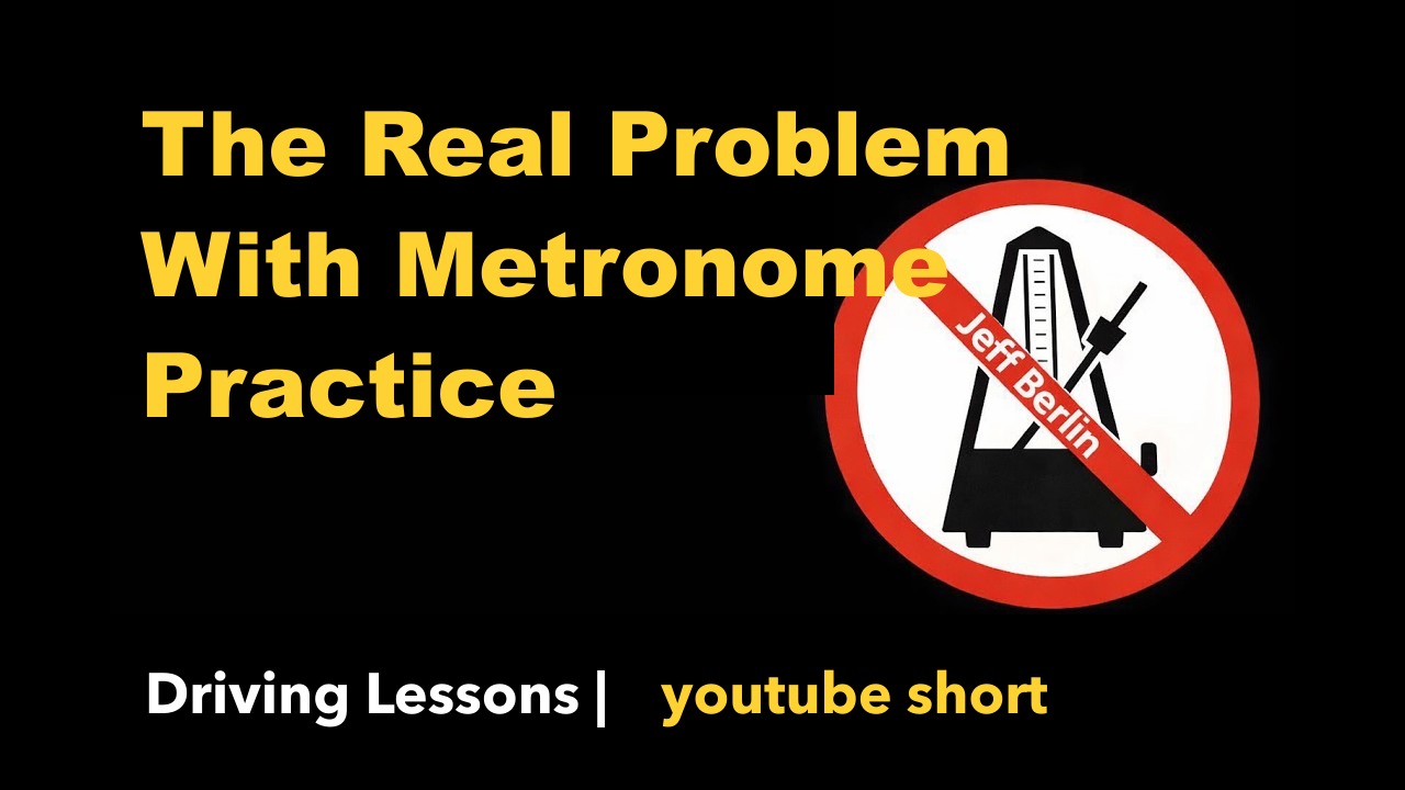 The Real Problem With Metronome Practice